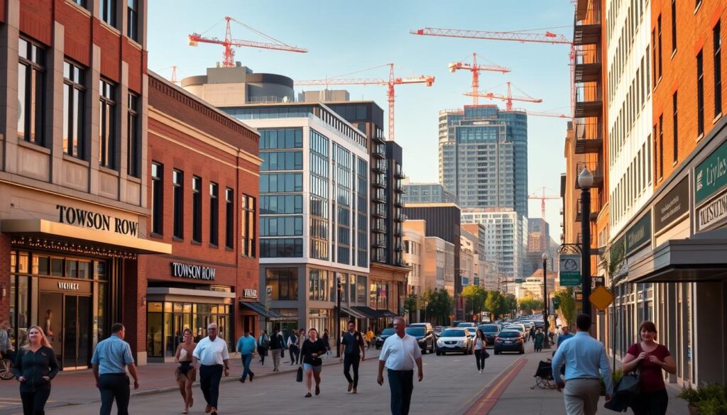 Community Impact of Towson Row Project